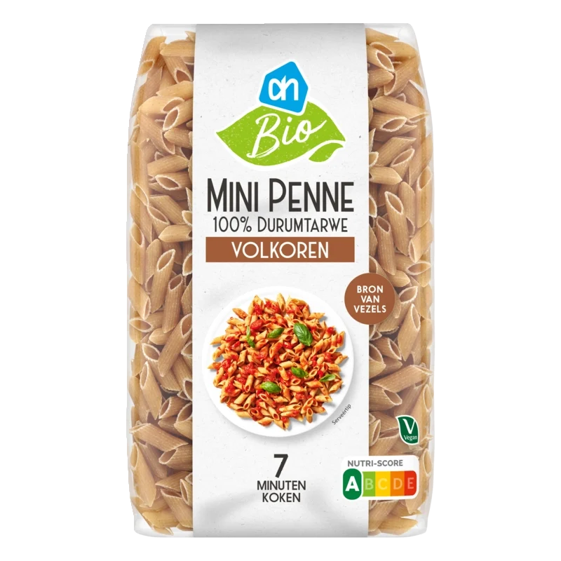 Biologisch Mini penne volkoren