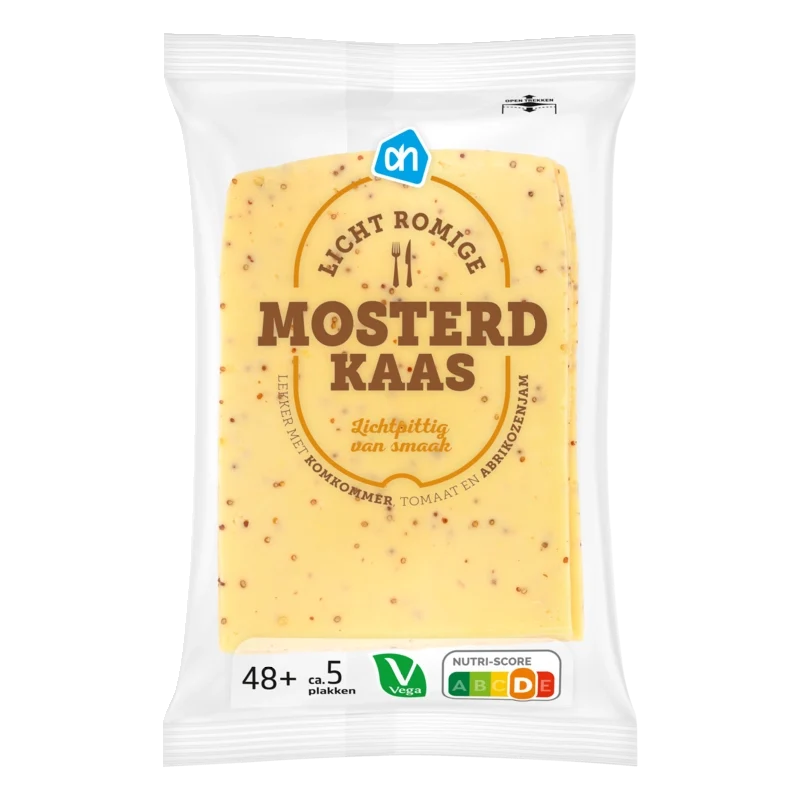 Licht romige mosterdkaas 45+ plakken