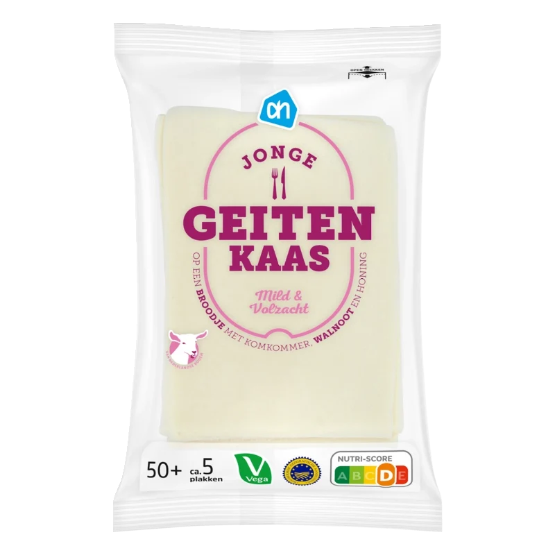 Jonge geitenkaas 50+ plakken