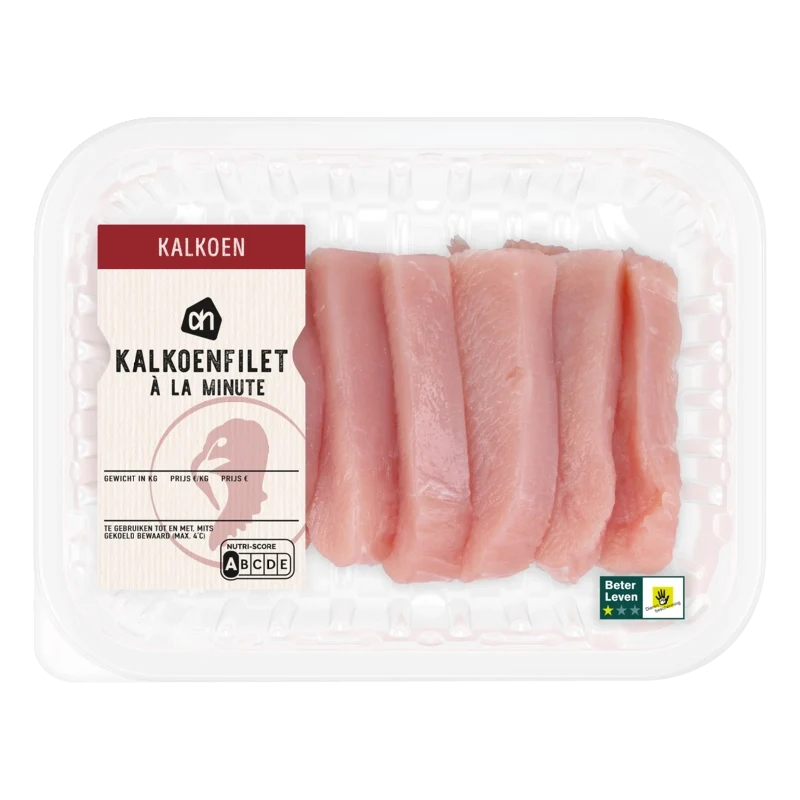 Kalkoenfilet à la minute