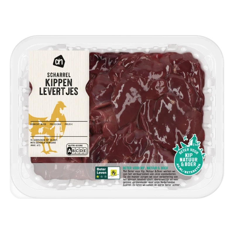 Scharrel kippenlevertjes