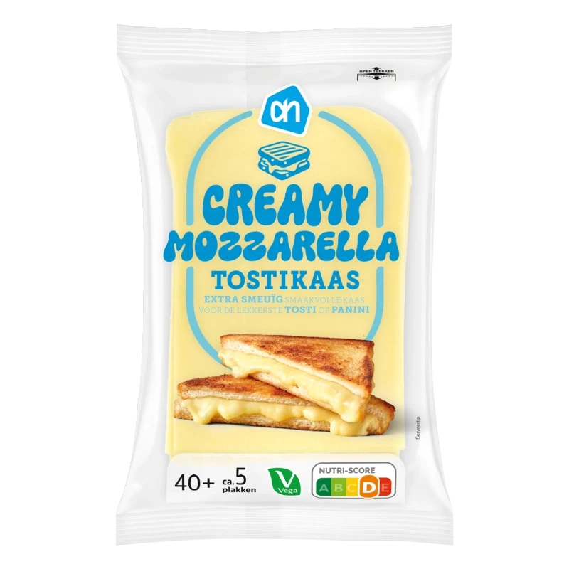 Mozzarella tostikaas 40+ plakken