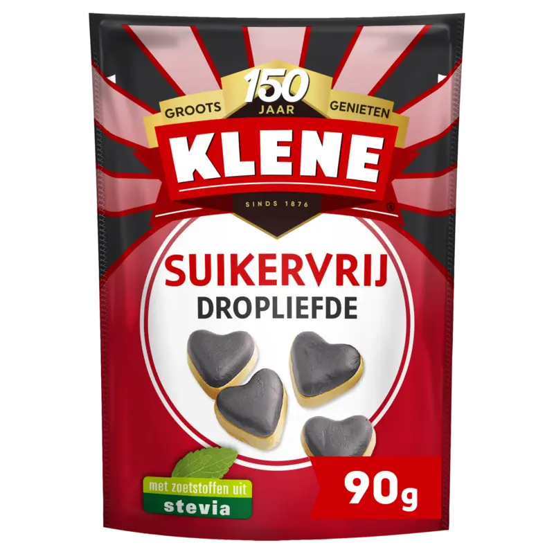 Klene Suikervrij zout & salmiak dropliefde