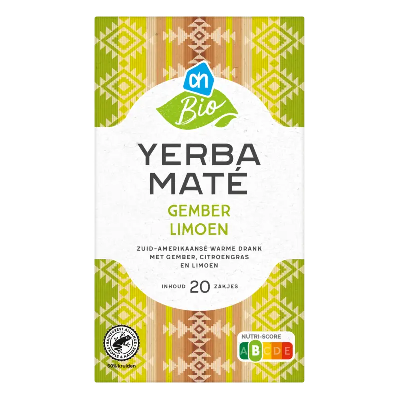 Biologisch Yerba mate gember limoen