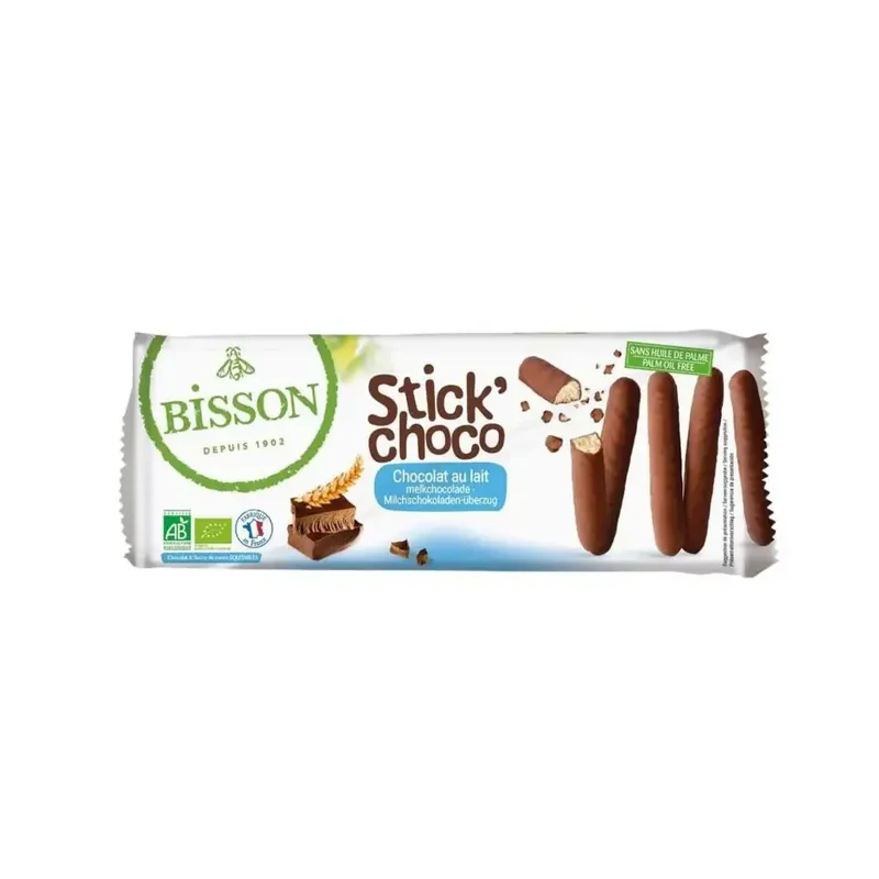 Bisson Stick choco bio 130 gram