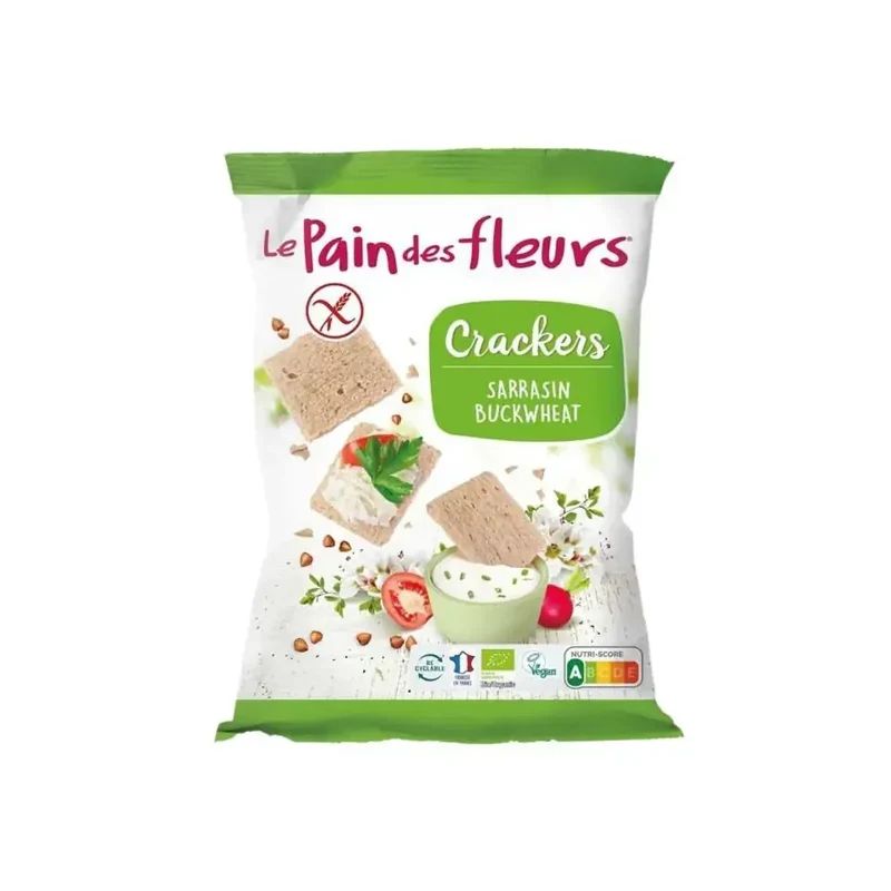 Le Pain Des Fleurs Boekweit snacks 75 gram