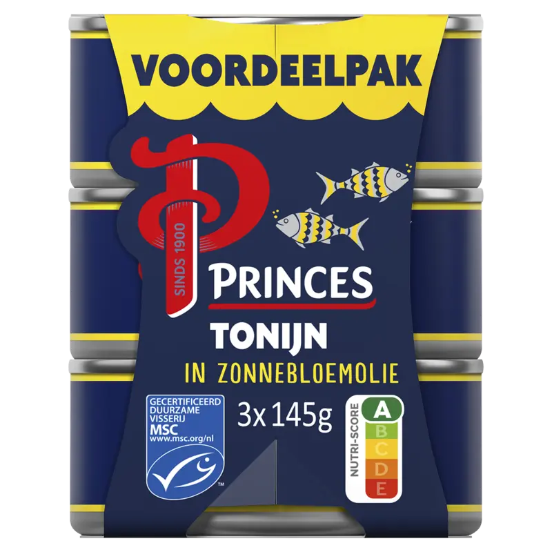 Princes Tonijnstukken in zonnebloemolie voordeel