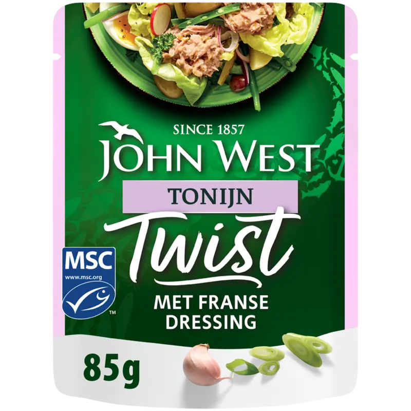 John West Twist tonijn met Franse dressing