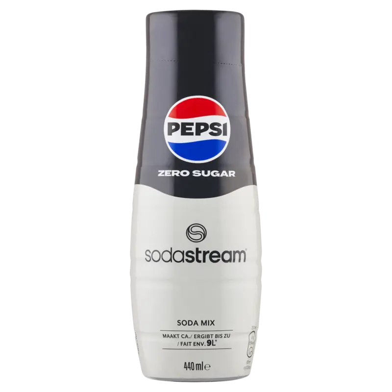 Sodastream Pepsi zero sodamix siroop