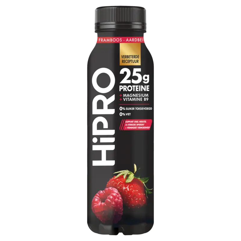 HiPRO Protein drink framboos aardbei