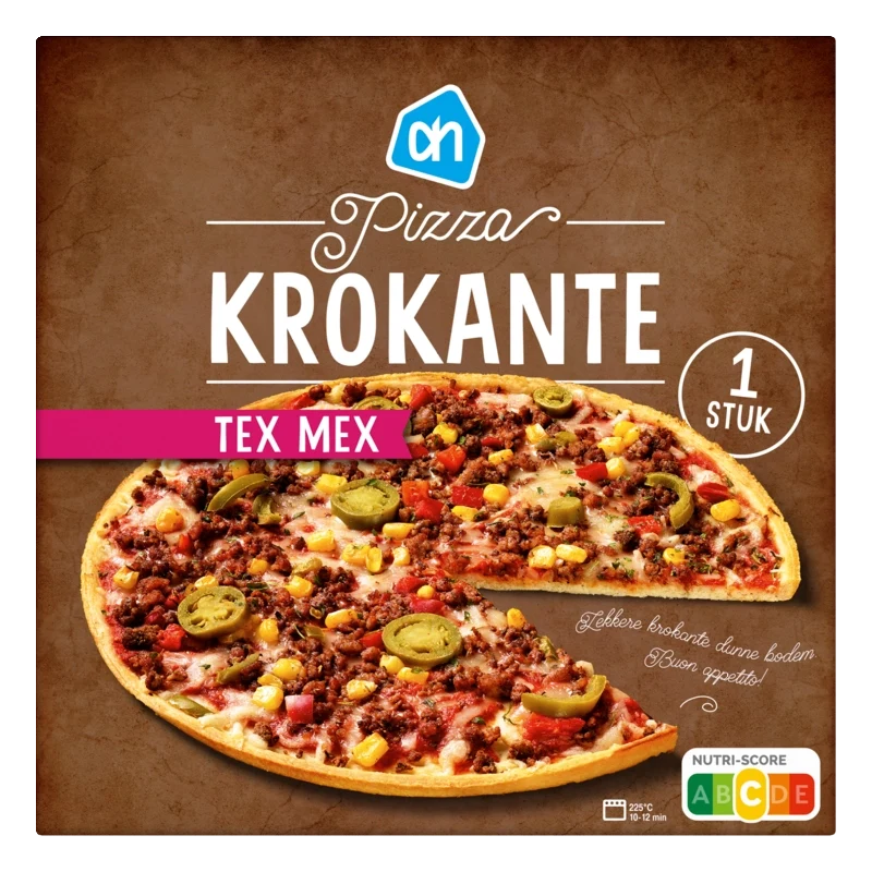 Pizza krokante tex mex