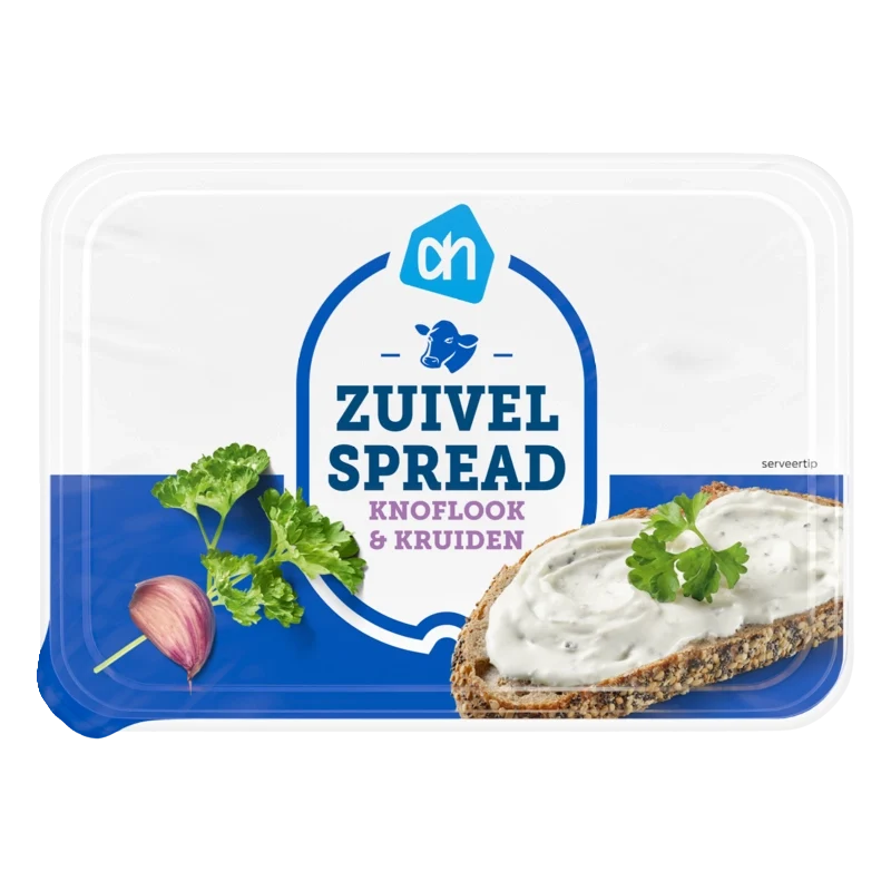 Zuivelspread knoflook & kruiden
