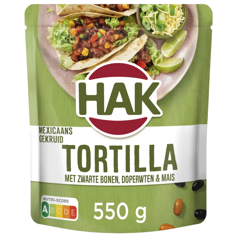 Hak Tortilla schotel