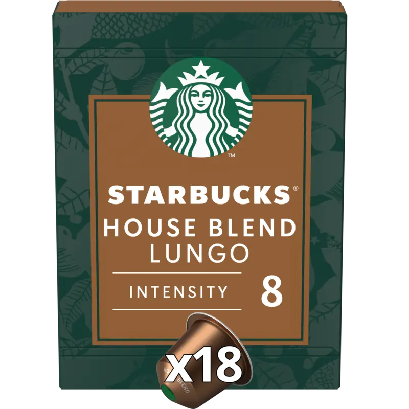 Starbucks Nespresso house blend lungo capsules