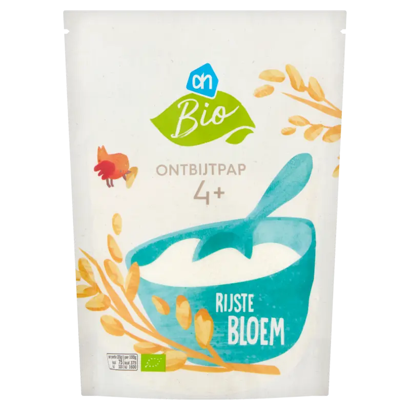Biologisch Ontbijtpap rijstebloem 4m+