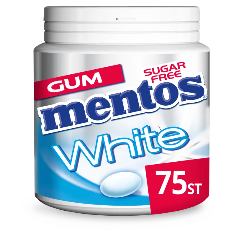Mentos Gum White sweet mint