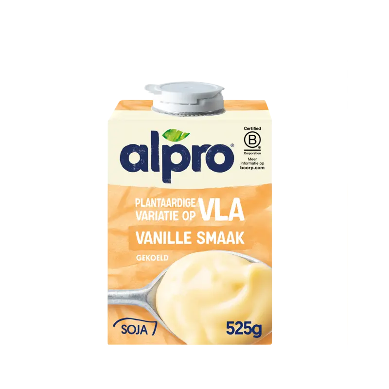 Alpro Plantaardige variatie op vla vanille