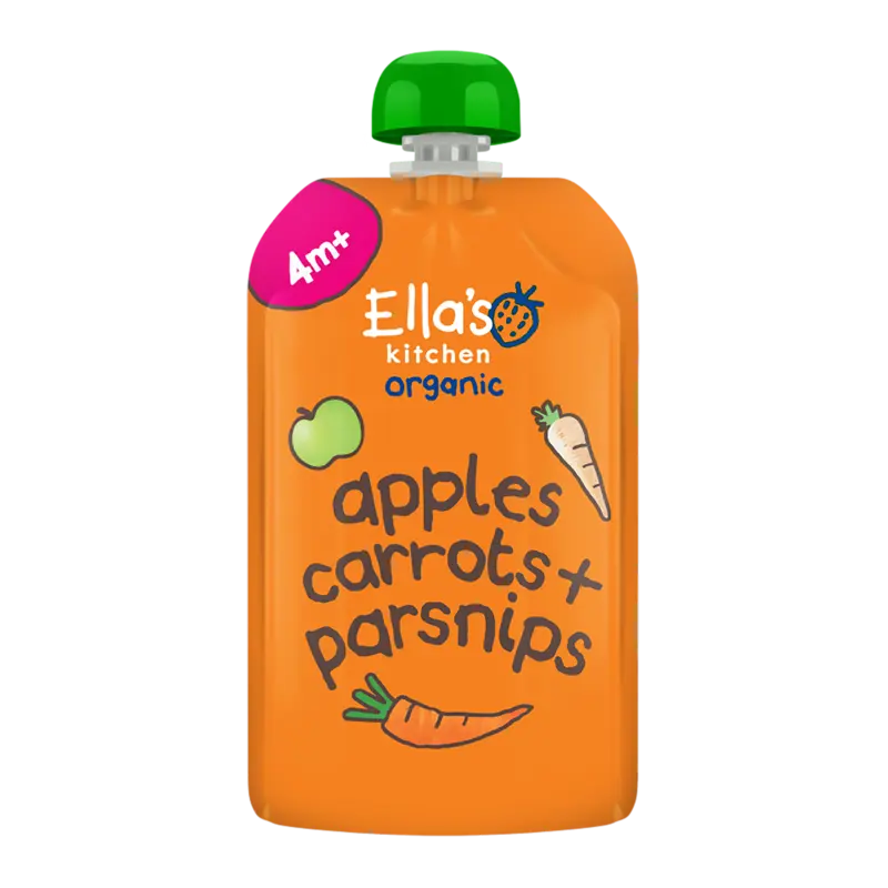 Ella's kitchen Wortels, appels + pastinaak 4m+ bio
