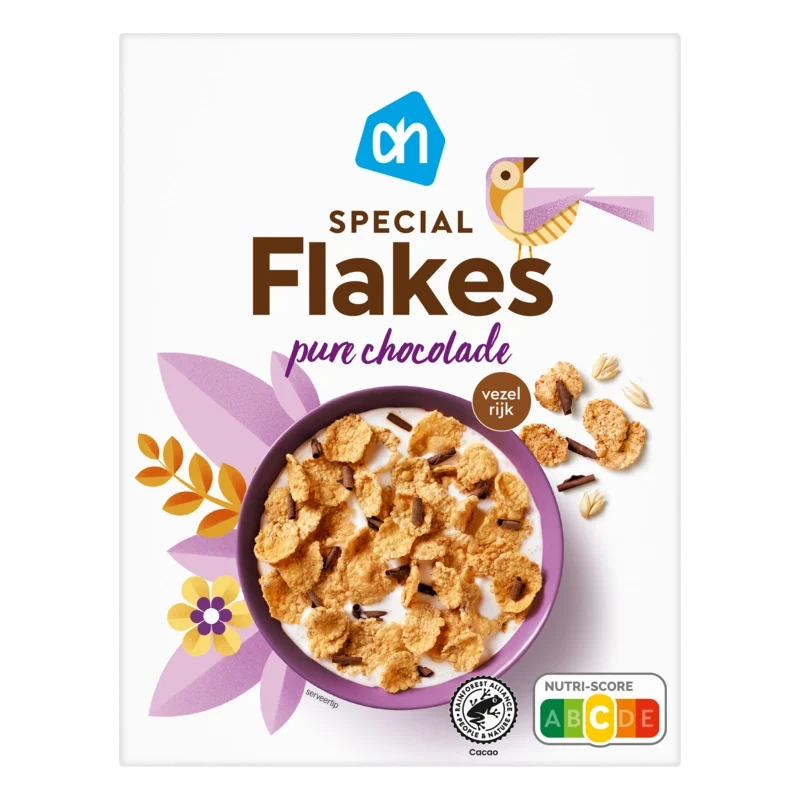 Special flakes pure chocolade