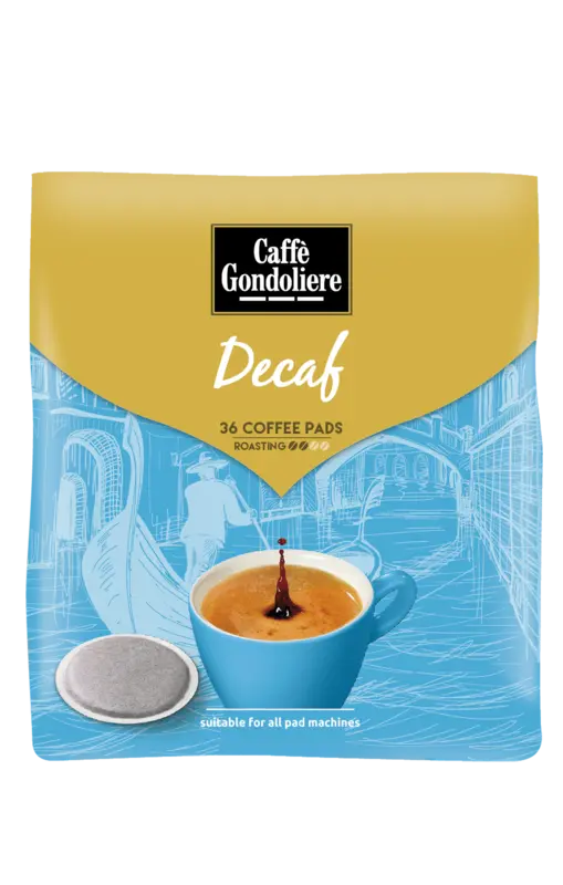 Caffé Gondoliere Decaf coffee pads