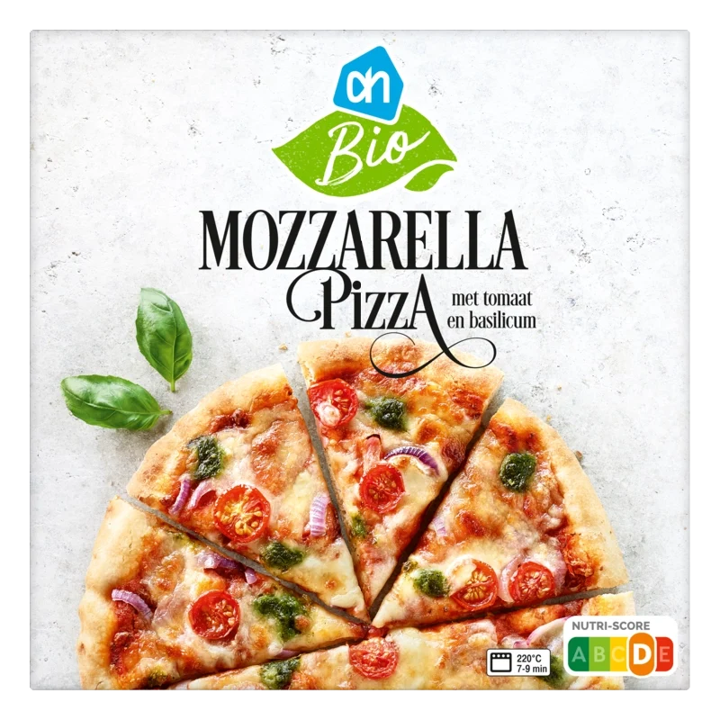 Biologisch Pizza mozzarella