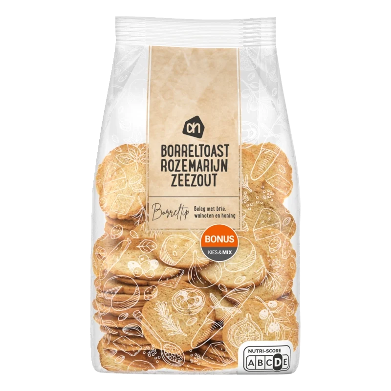 Borreltoast rozemarijn