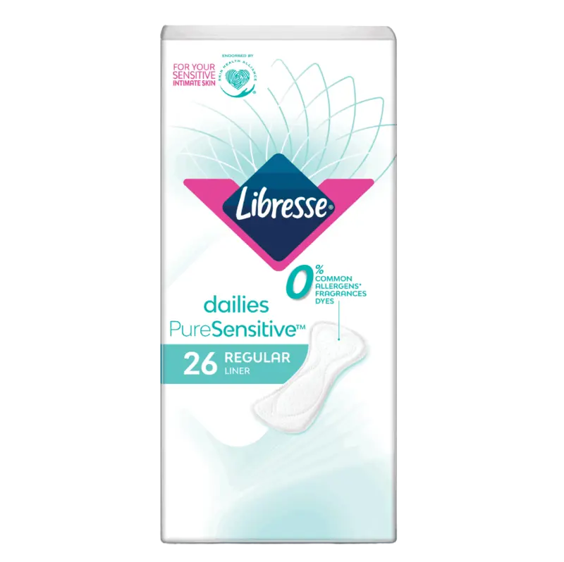 Libresse Pure sensitive regular inlegkruisjes