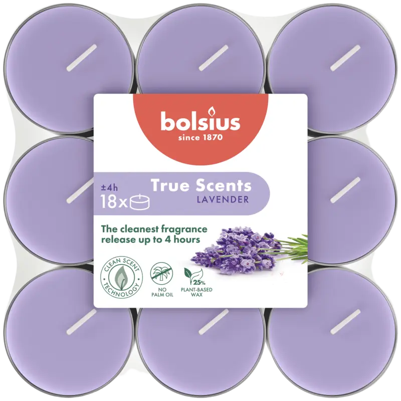 Bolsius Geurtheelichten true scents lavender