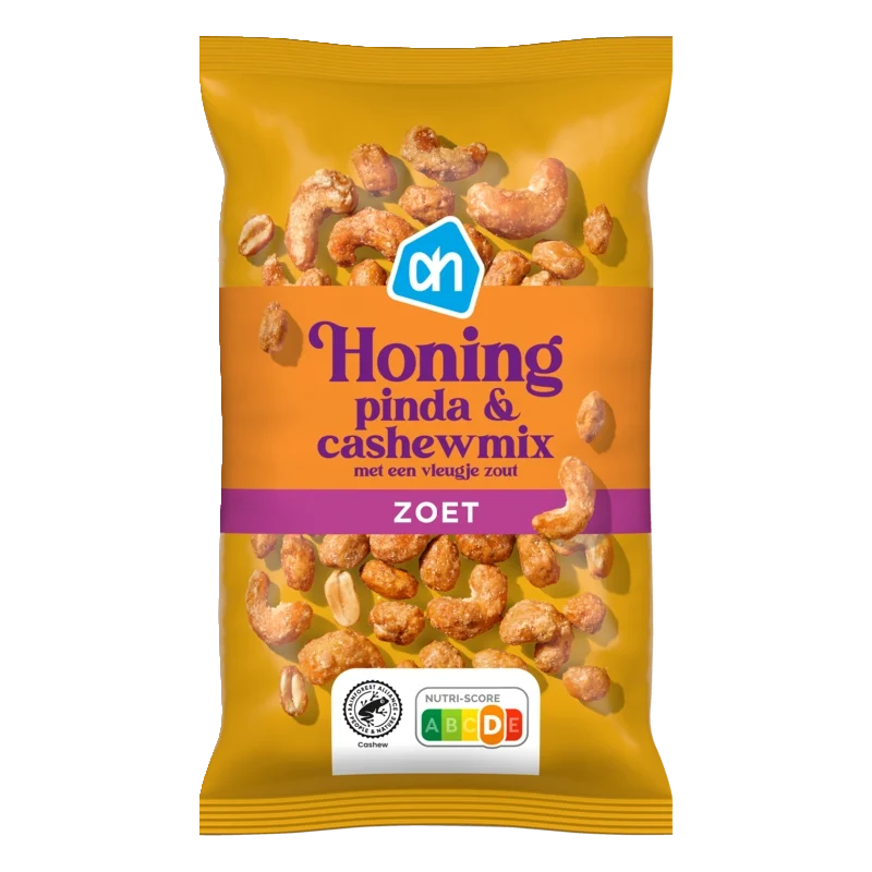 Honing pinda & cashewnoten
