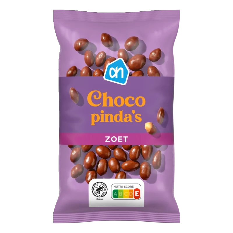 Choco pinda's zoet