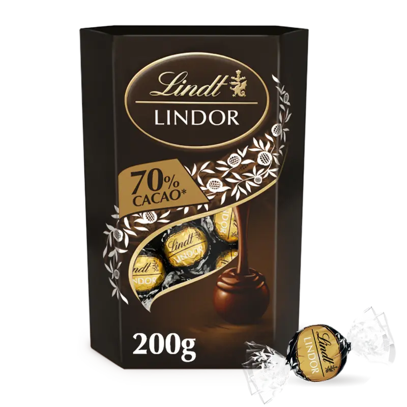 Lindt Lindor pure chocolade bonbons
