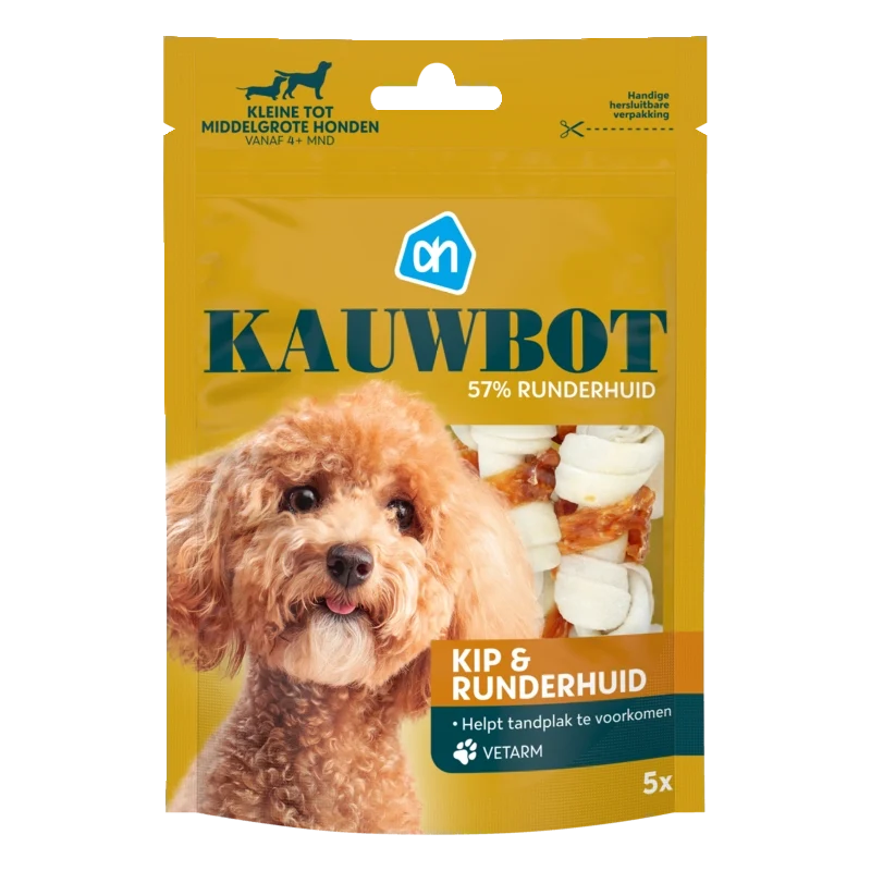 Kauwbot voor kleine tot middelgrote hond