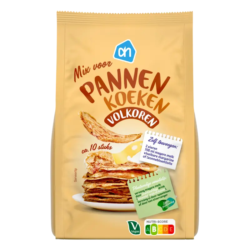 Mix voor pannenkoeken volkoren