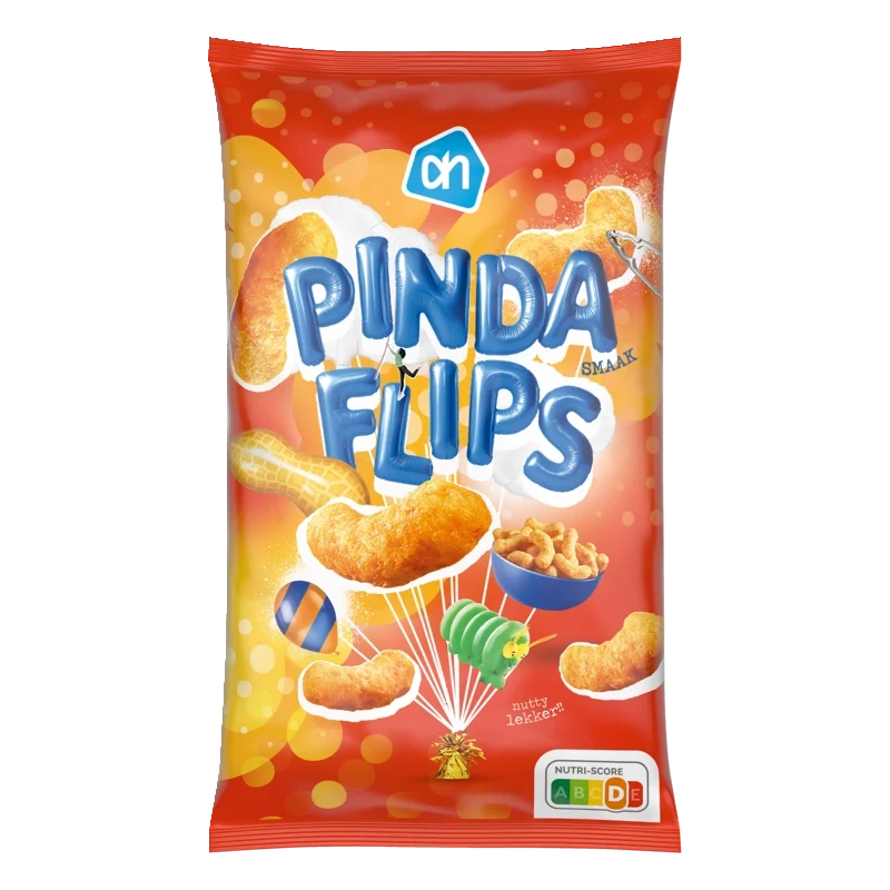 Luchtige pinda flips