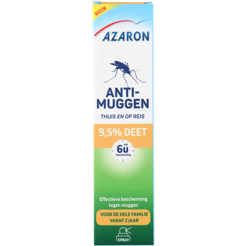 Azaron Anti-muggen 9,5% deet spray
