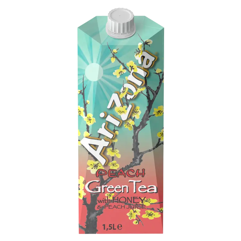 Arizona Green tea peach with honey