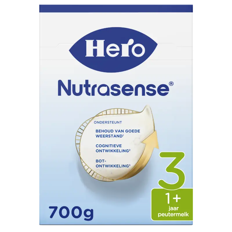 Hero Nutrasense 3 peutermelk vanaf 1 jaar