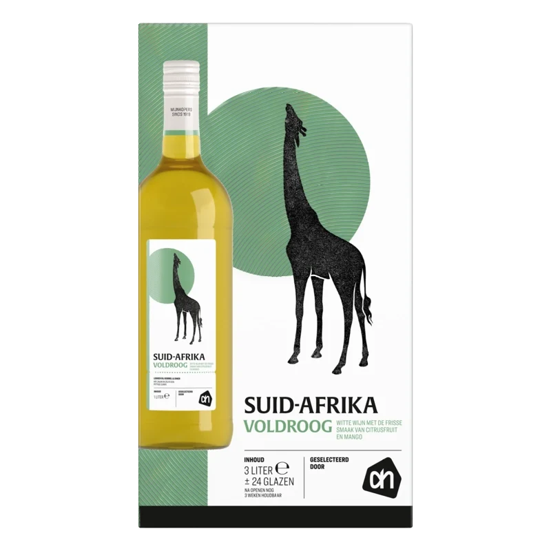 Vol & droge Zuid-Afrikaanse wit wijntap
