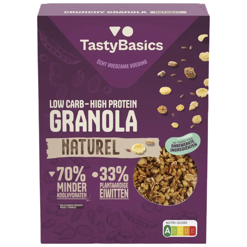 TastyBasics Crunchy granola naturel