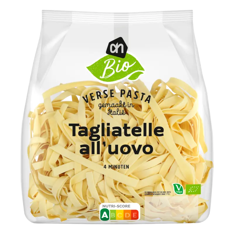 Biologisch Verse tagliatelle all' uovo