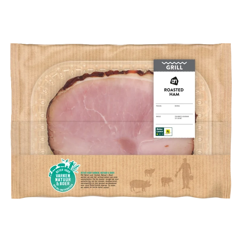 Roasted ham