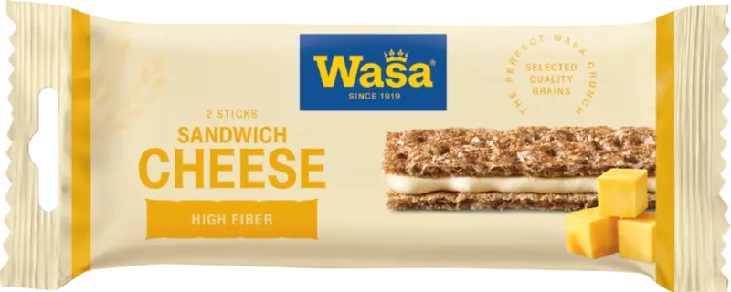 Wasa Sandwich cheese 3-pack