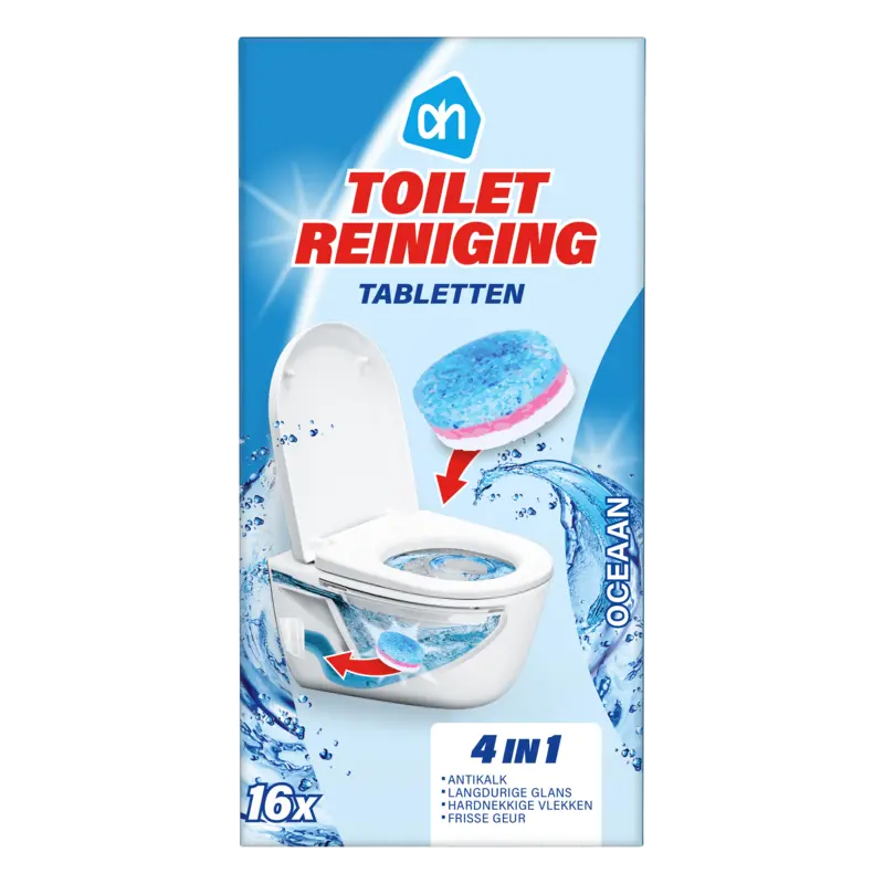 Toilet reinigingstabletten