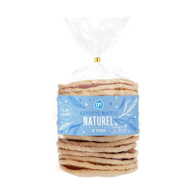 Gepofte Wafels Naturel