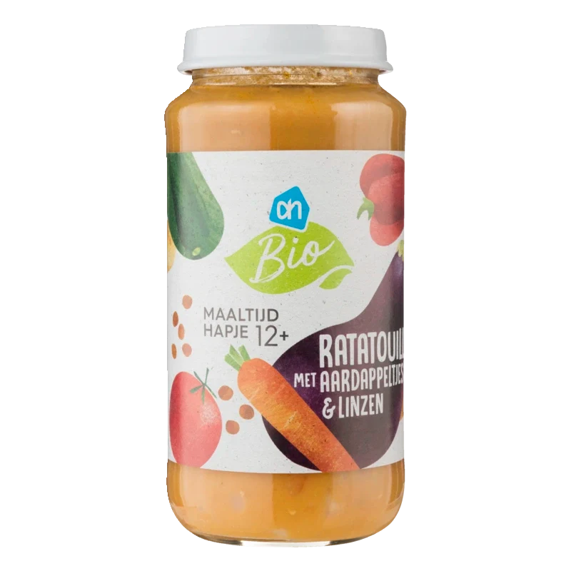 Biologisch Ratatouille met aardappelen 12m+