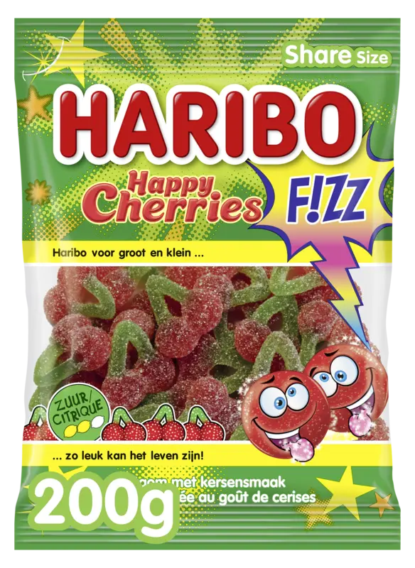 Haribo Happy cherries f!zz
