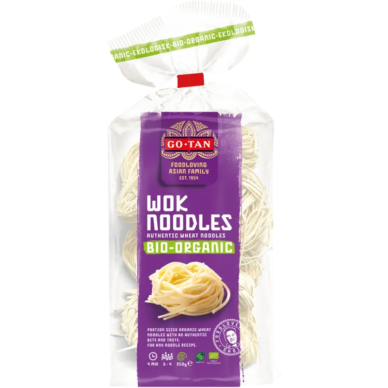 Go-Tan Wok noodles bio