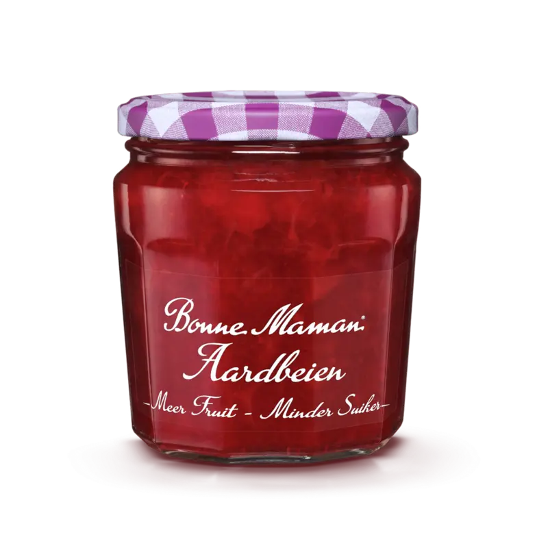 Bonne Maman Meer fruit minder suiker aardbeienjam