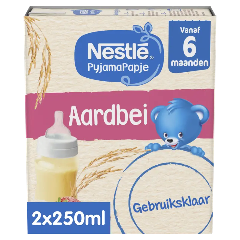 Nestlé Pyjamapapje aardbei 6m+