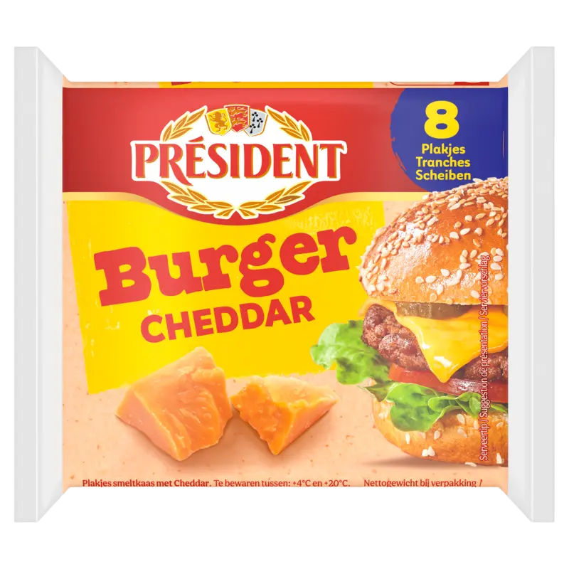 Président Burger gourmand au cheddar